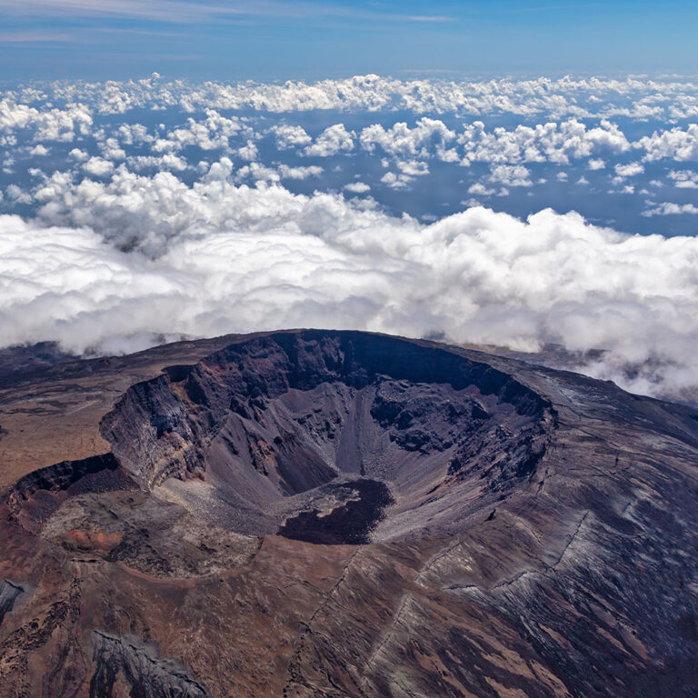 Volcanoes in Reunion Island